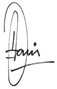 Dani's signature