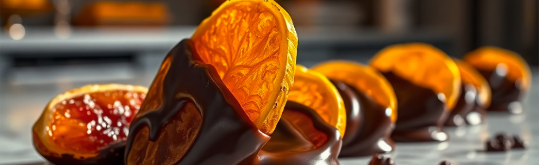 Chocolate Dipped Orange Slices